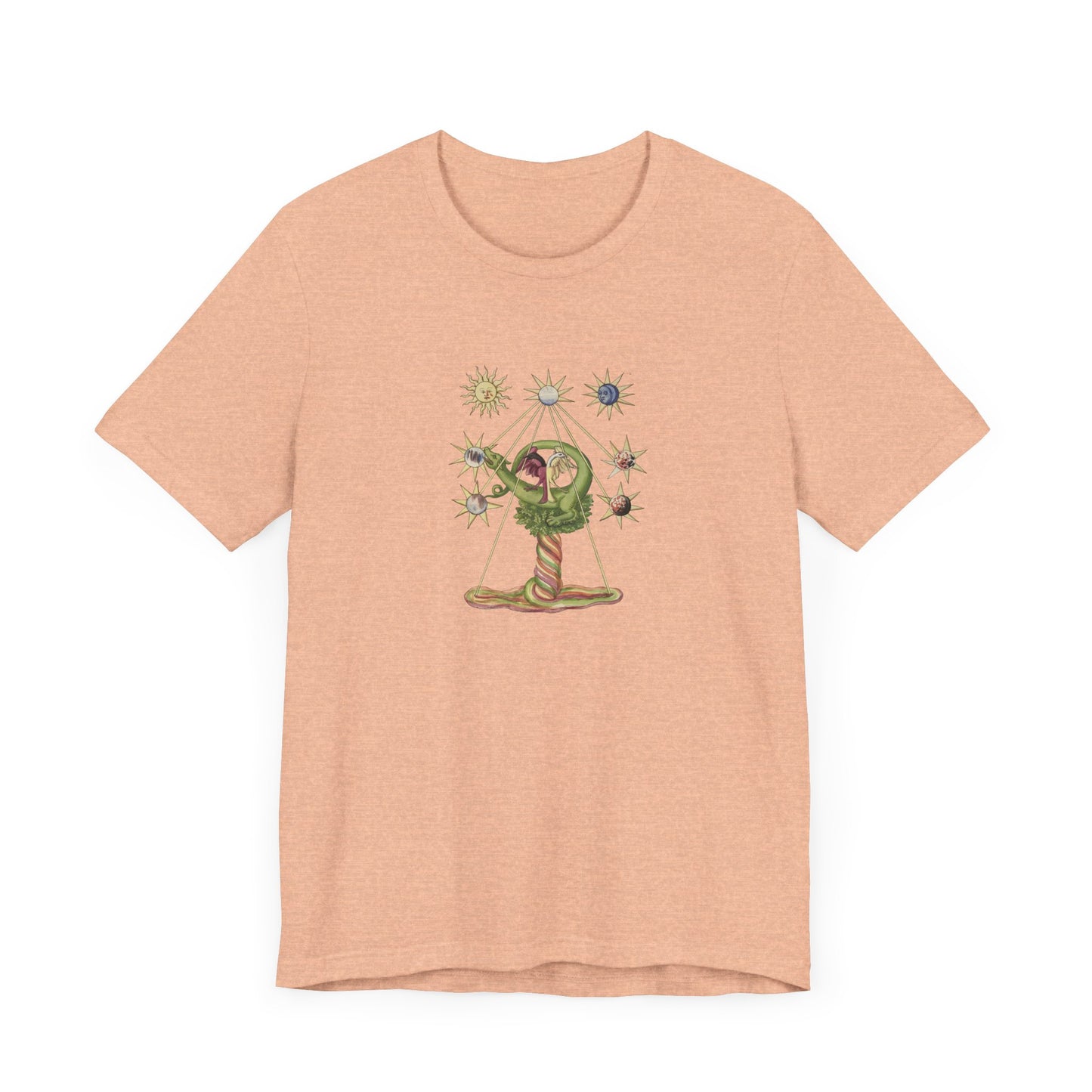 Alchemical Dragon and Two-Headed Bird T-Shirt