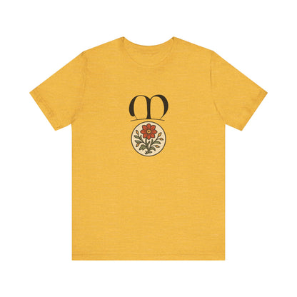 Medieval Flower, Past and Forward Original Art T-shirt