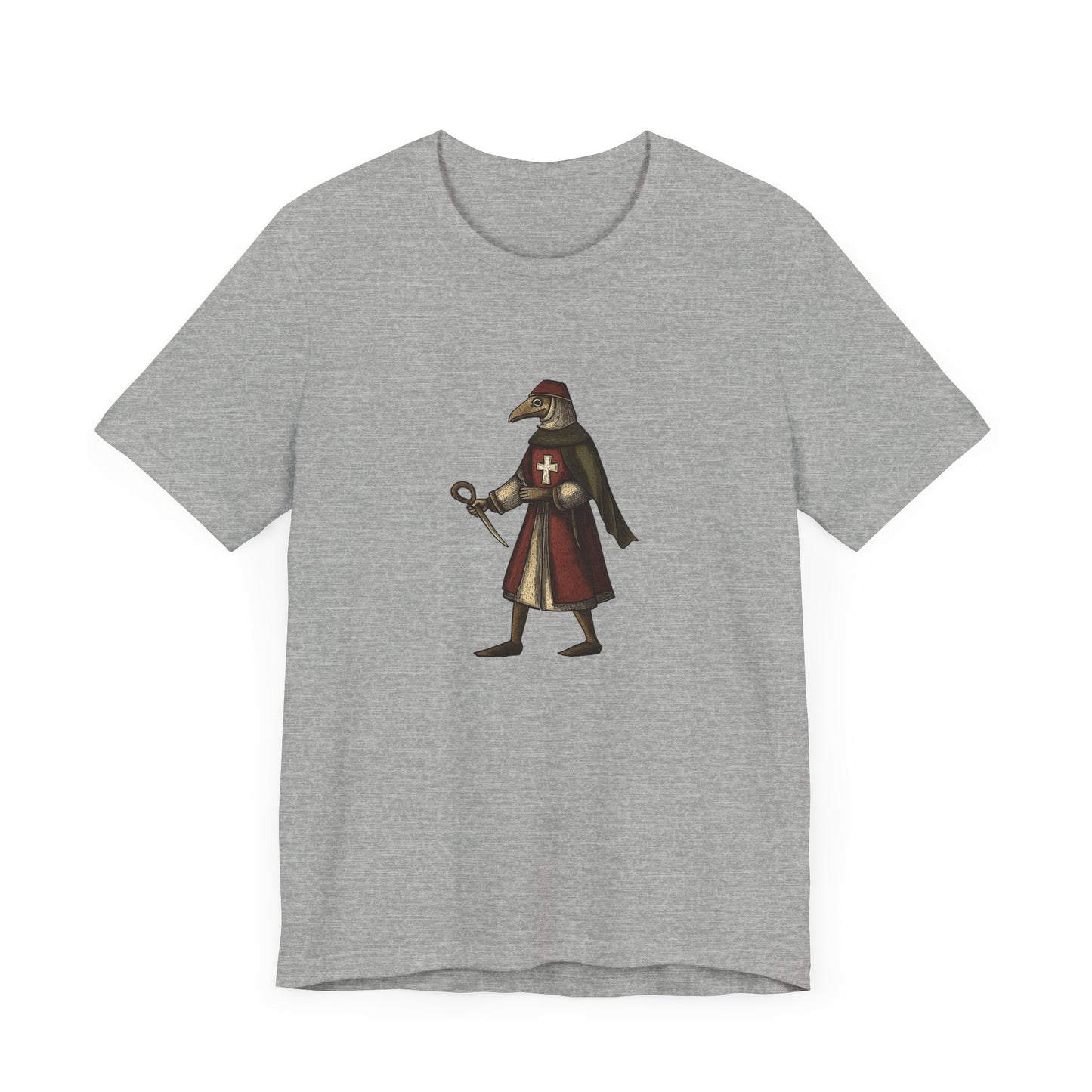 Hanseatic Art, Medieval Plague Doctor 2 Unisex Softstyle T-Shirt
