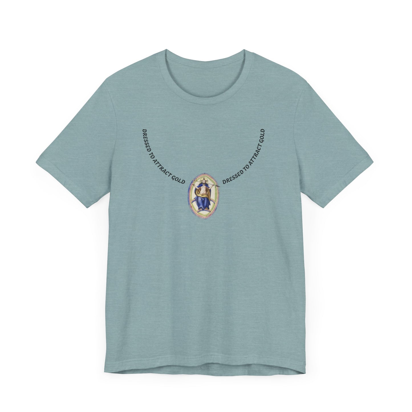 Dressed to attract gold , Alchemical Hermaphrodite Unisex T-shirt