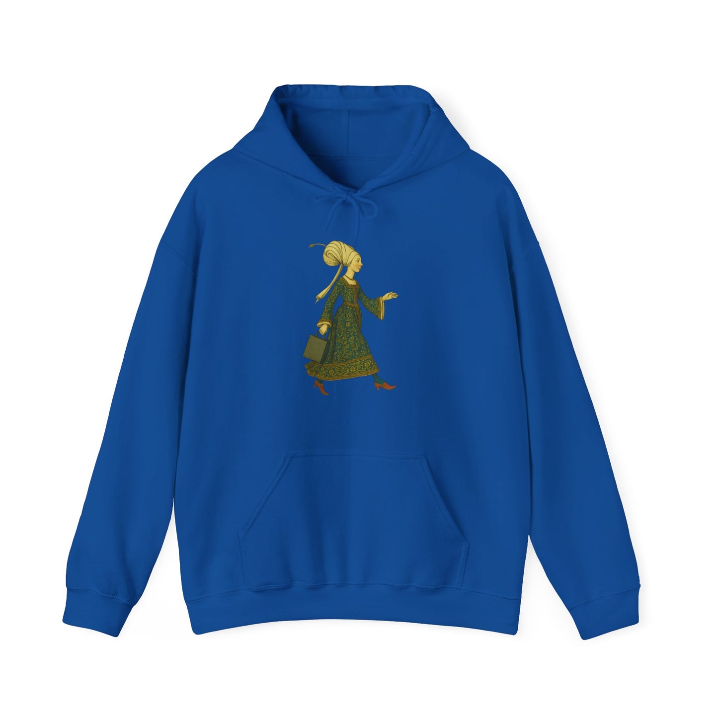 Lady of the Mall – Medieval Fashionista Unisex Hoodie