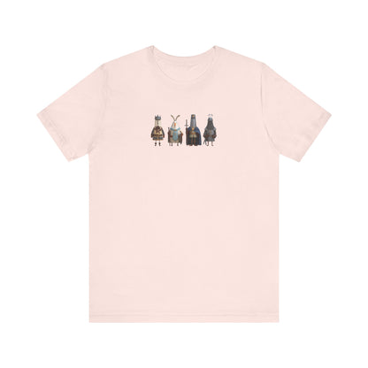 Cute Medieval Knights B Team T-shirt