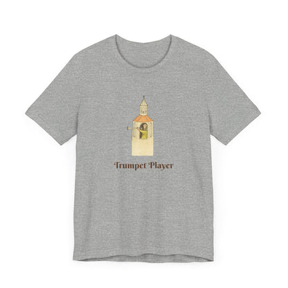 The Trumpet Player, Medieval Career Series, Peter the Bell Tower Herald T-shirt