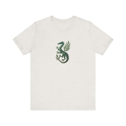 Green Basilisk Art T-shirt