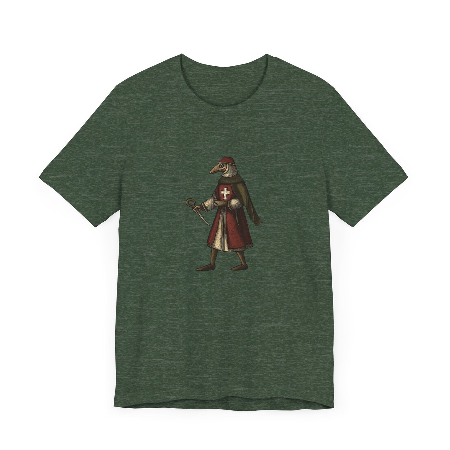 Hanseatic Art, Medieval Plague Doctor 2 Unisex Softstyle T-Shirt