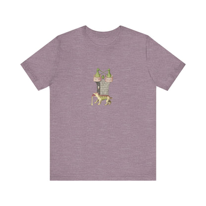 The Alchemical Tower & Vomiting Gold Dog Symbol Tee