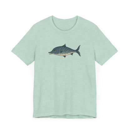 The Smiling Medieval Fish Art T-shirt