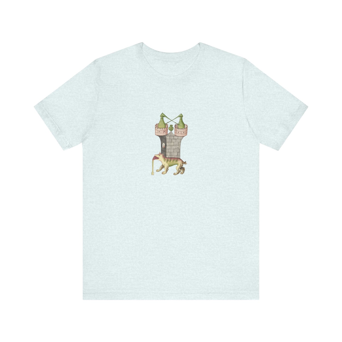 The Alchemical Tower & Vomiting Gold Dog Symbol Tee