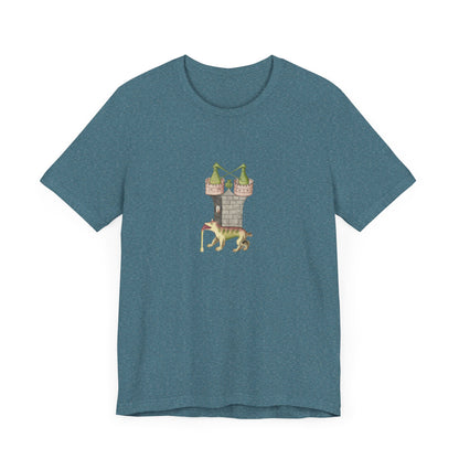 The Alchemical Tower & Vomiting Gold Dog Symbol Tee
