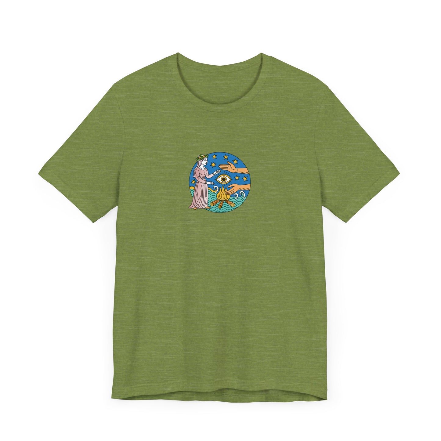 Medieval Mystic Rite of the Firewatcher T-shirt
