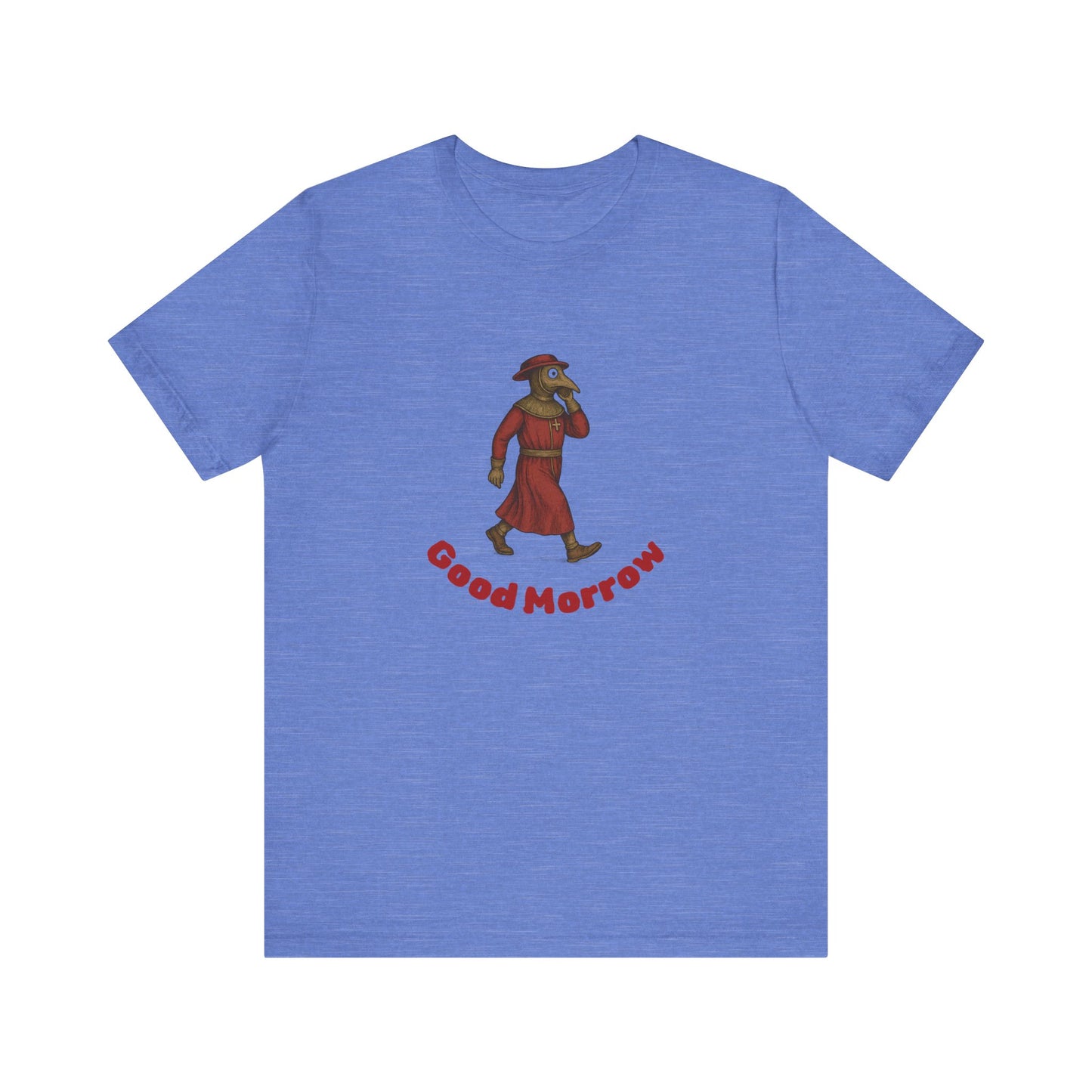 Hanseatic Art, Medieval Plague Doctor with Good Morrow Tee