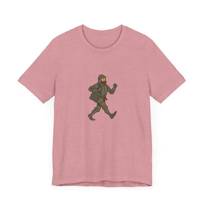 Knight on the Go - Medieval Humor - Urban Chivalry Unisex Heavy Cotton Women T-shirt