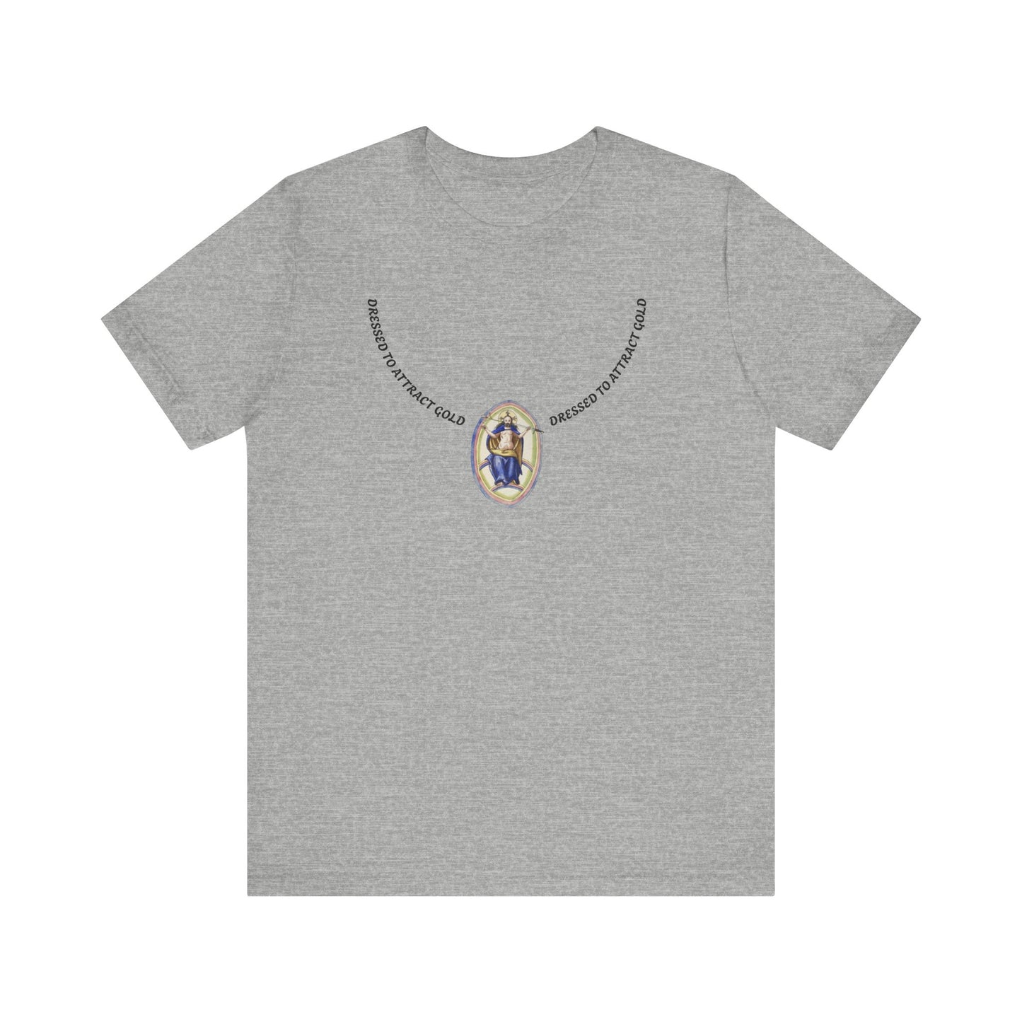 Dressed to attract gold , Alchemical Hermaphrodite Unisex T-shirt