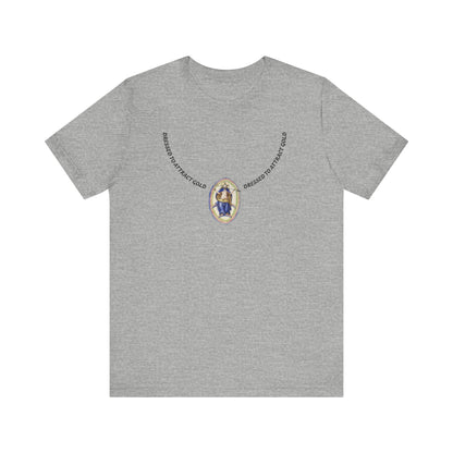Dressed to attract gold , Alchemical Hermaphrodite Unisex T-shirt