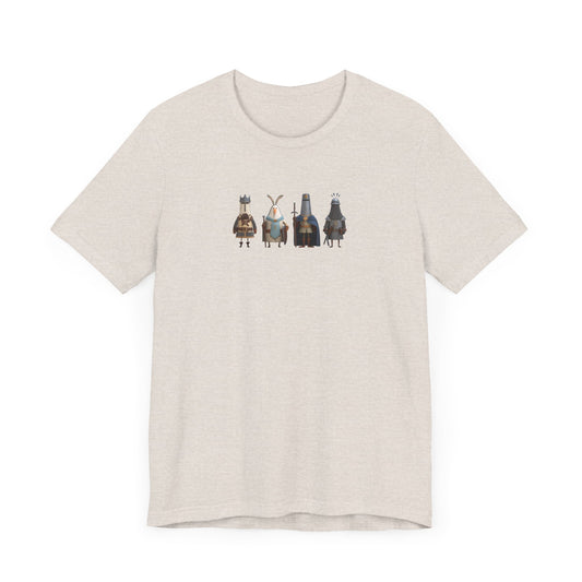 Cute Medieval Knights B Team T-shirt