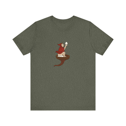 The Eggman Monk, 14th Century Medieval Manuscript T-shirt