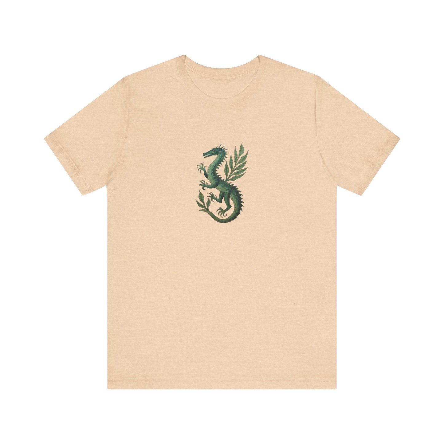 Green Basilisk Art T-shirt