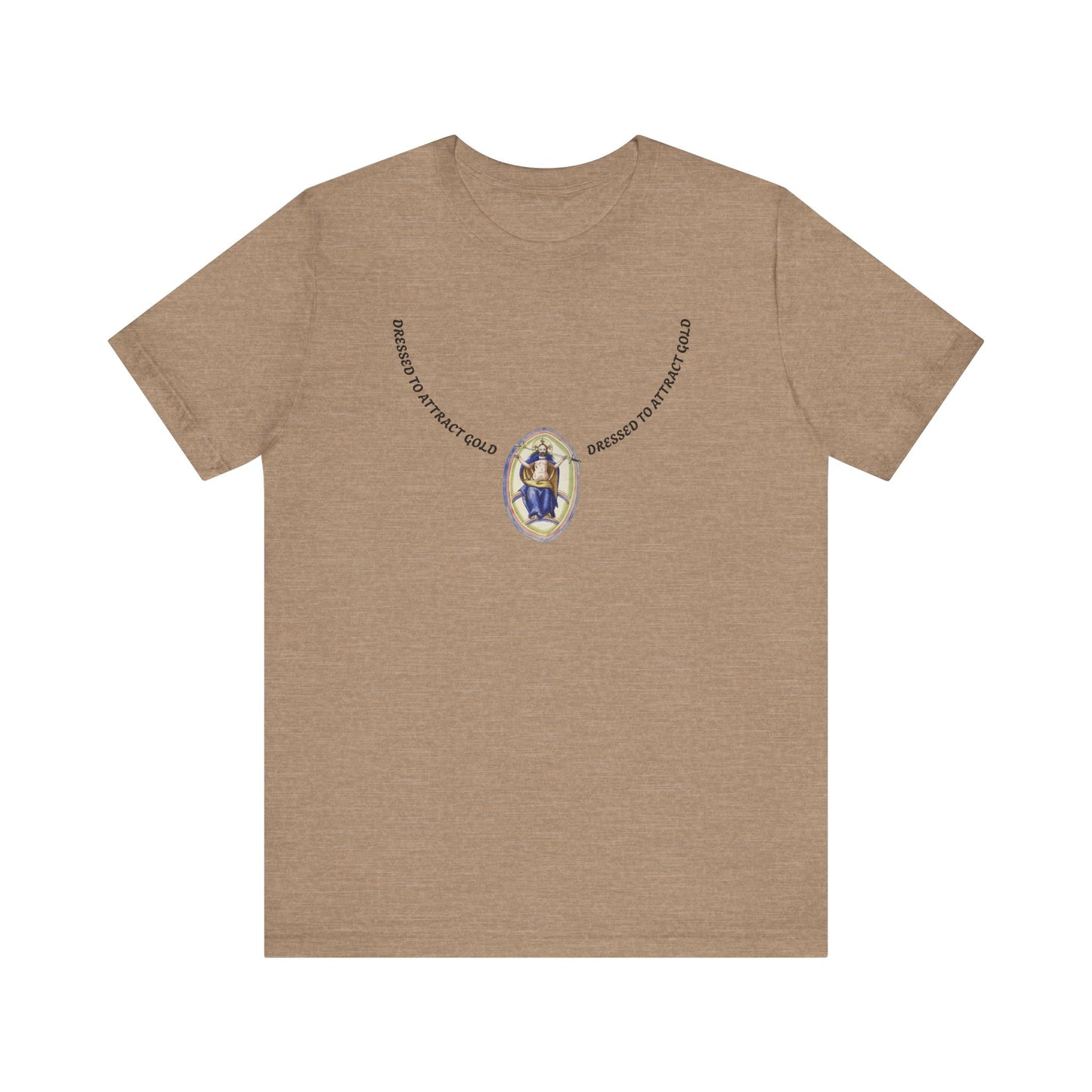 Dressed to attract gold , Alchemical Hermaphrodite Unisex T-shirt