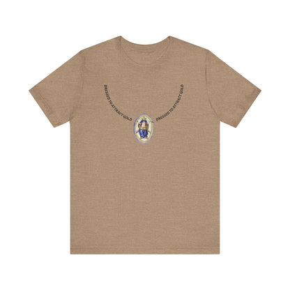 Dressed to attract gold , Alchemical Hermaphrodite Unisex T-shirt