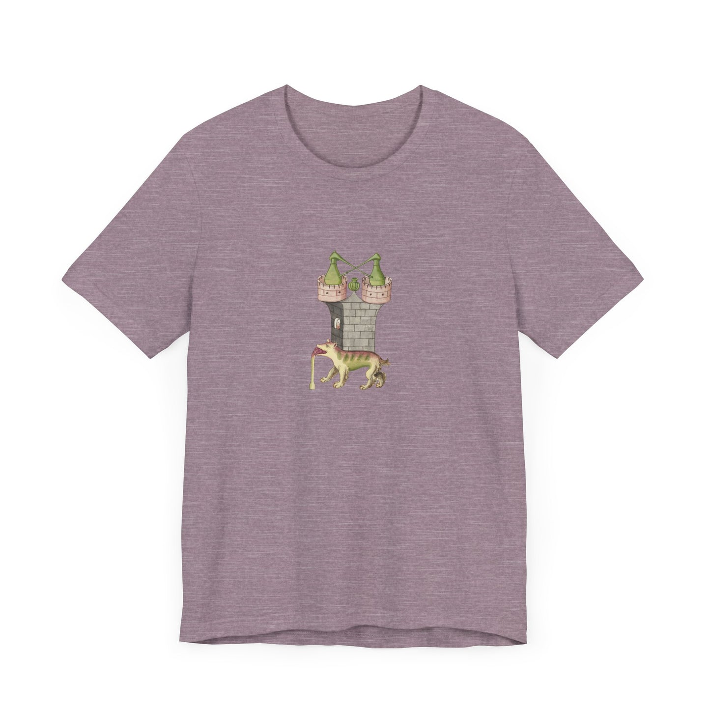 The Alchemical Tower & Vomiting Gold Dog Symbol Tee