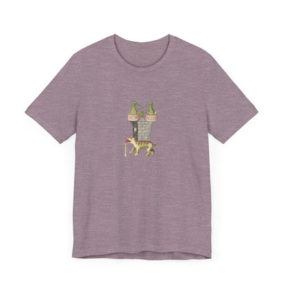 The Alchemical Tower & Vomiting Gold Dog Symbol Tee
