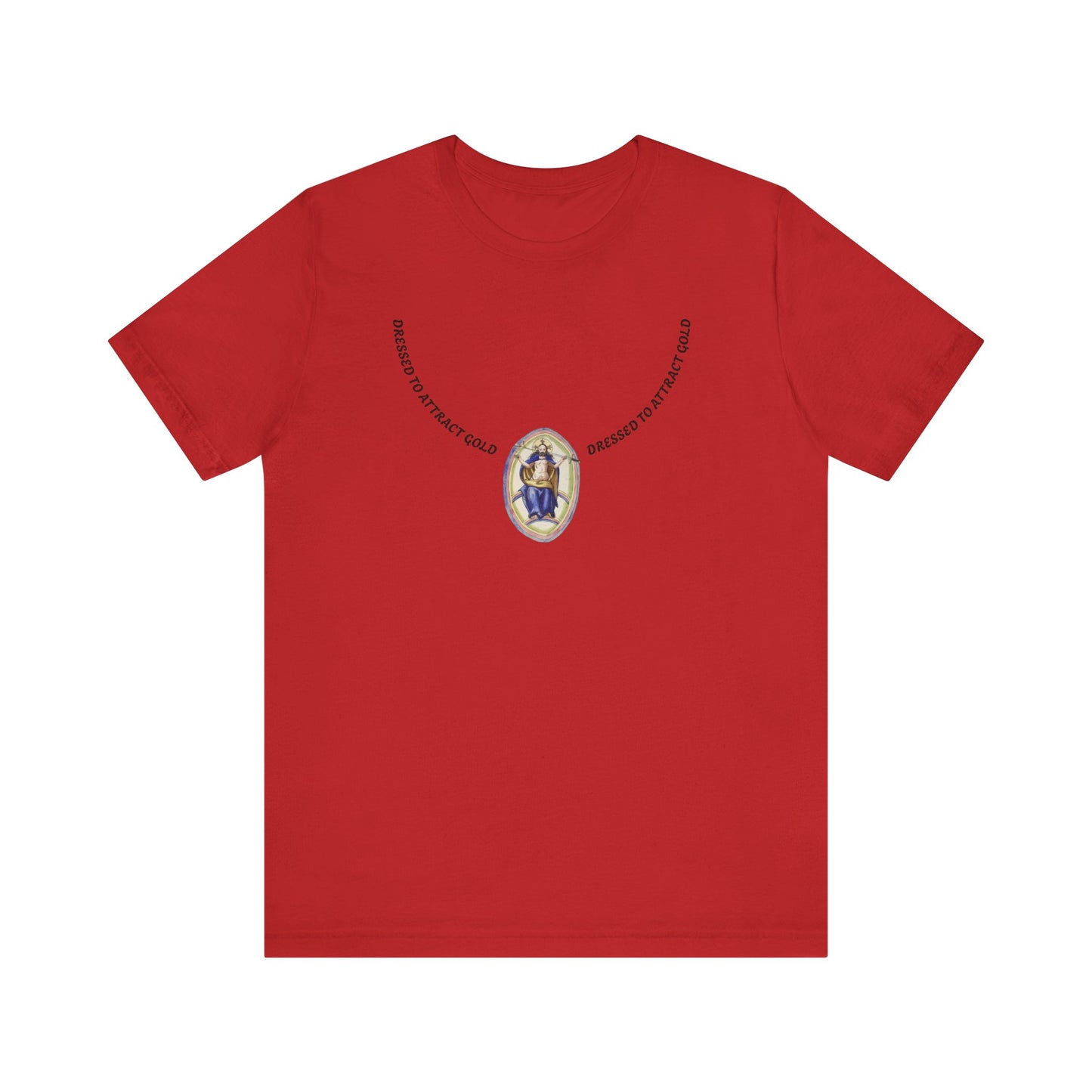 Dressed to attract gold , Alchemical Hermaphrodite Unisex T-shirt
