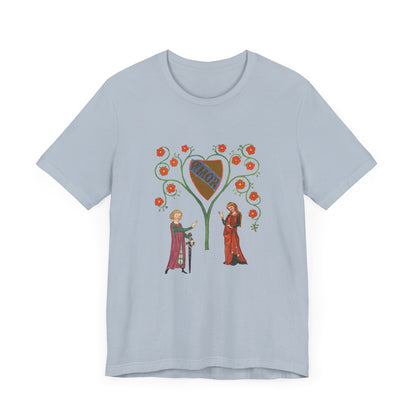 Marginalia Manuscript Romance Art Unisex T-Shirt