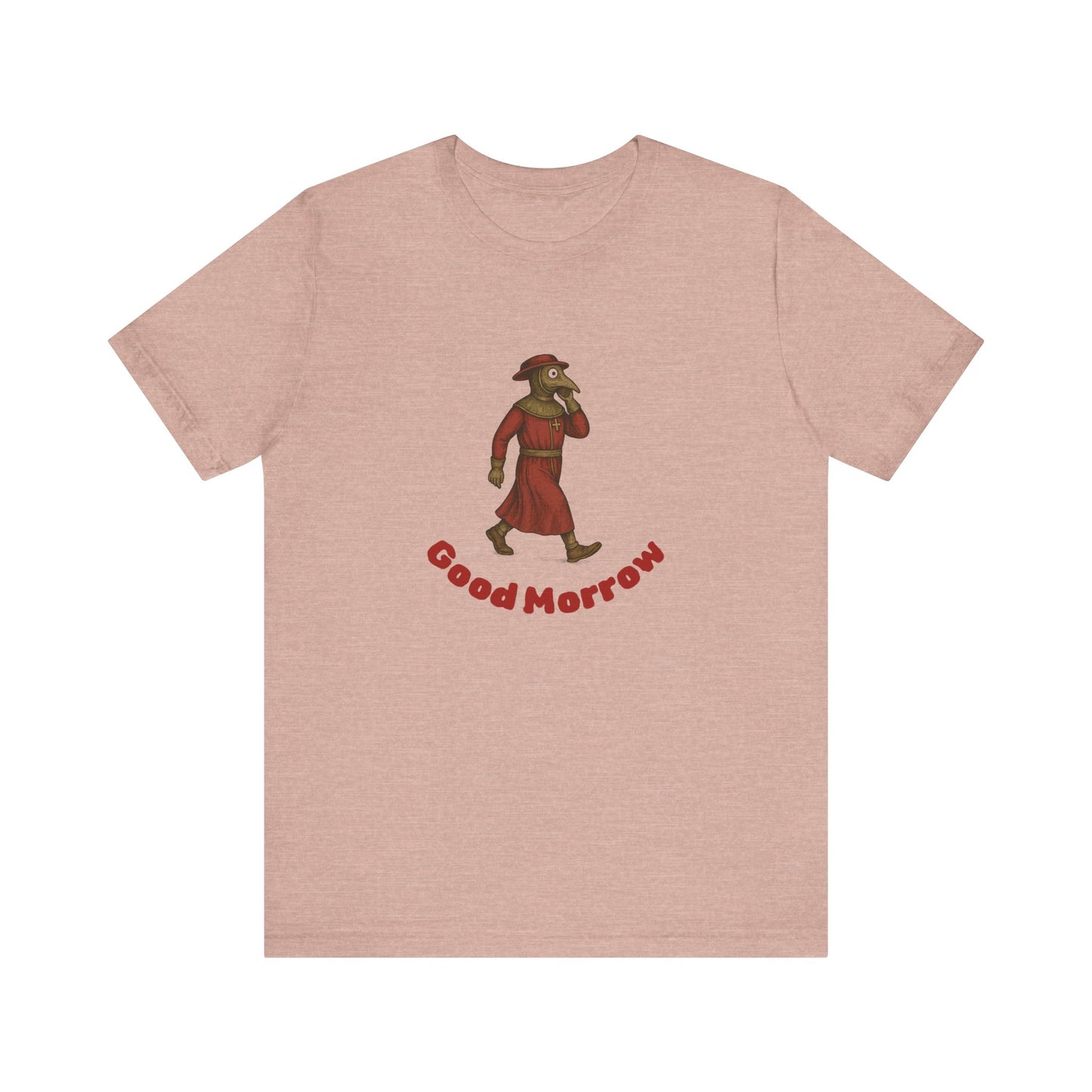 Hanseatic Art, Medieval Plague Doctor with Good Morrow Tee