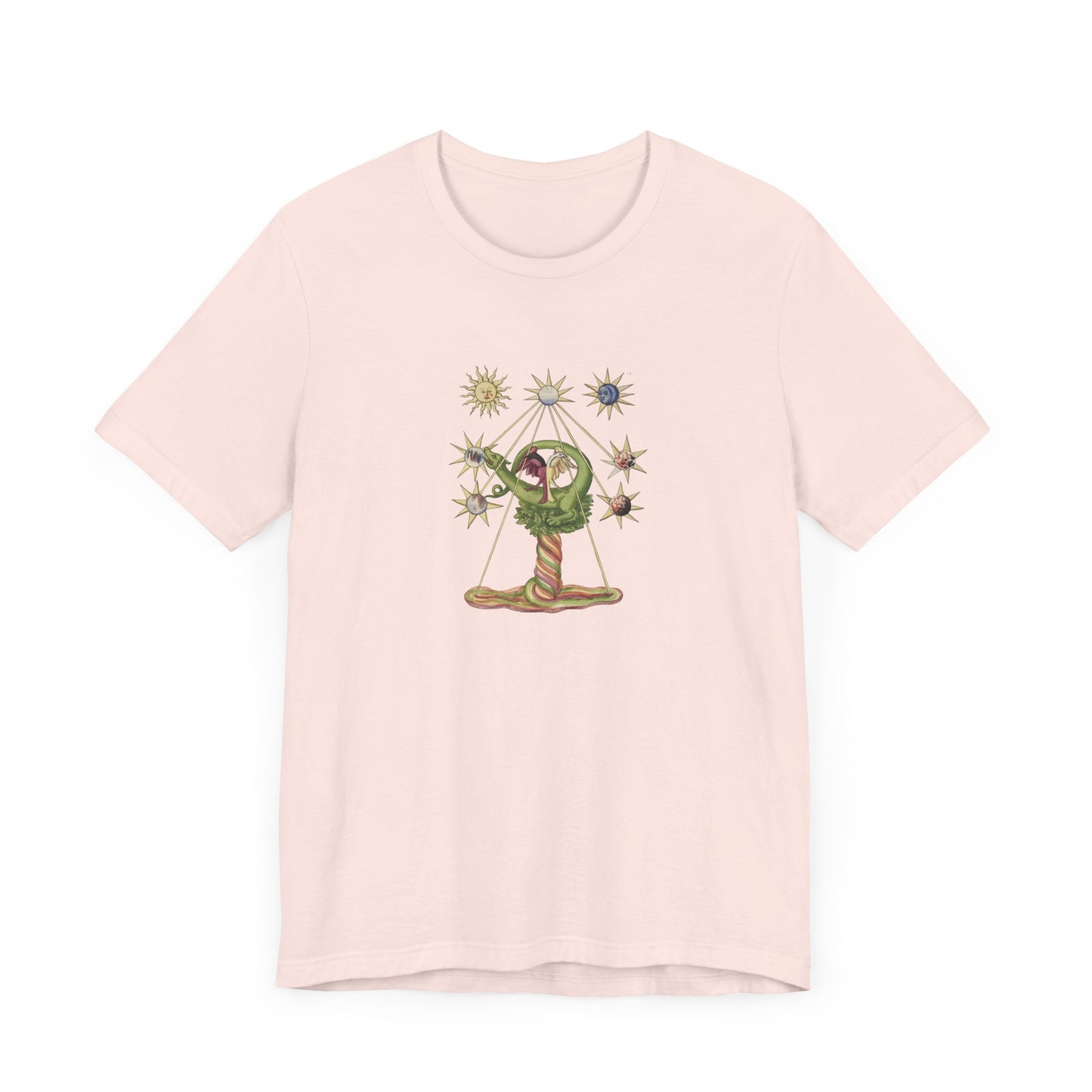 Alchemical Dragon and Two-Headed Bird T-Shirt