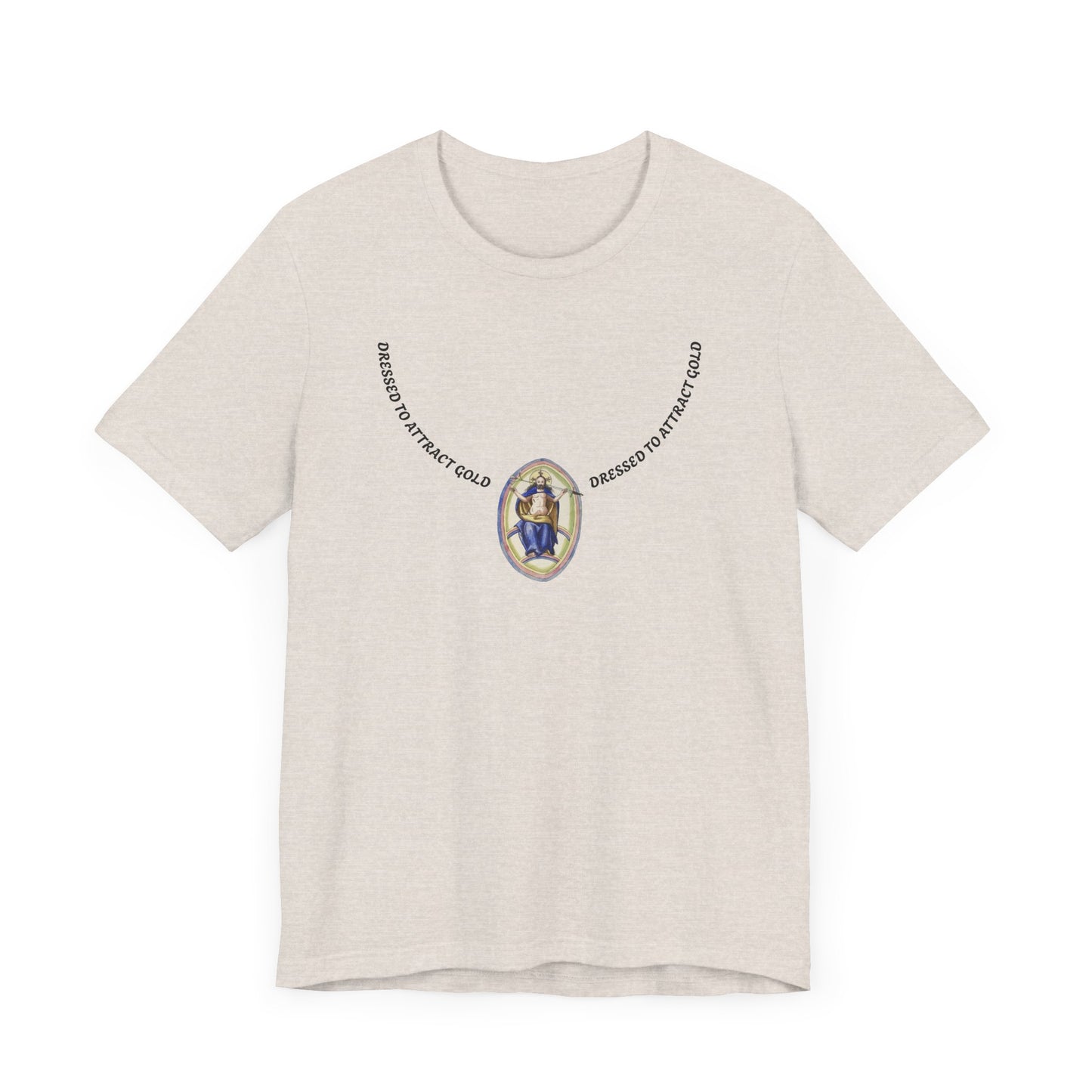 Dressed to attract gold , Alchemical Hermaphrodite Unisex T-shirt