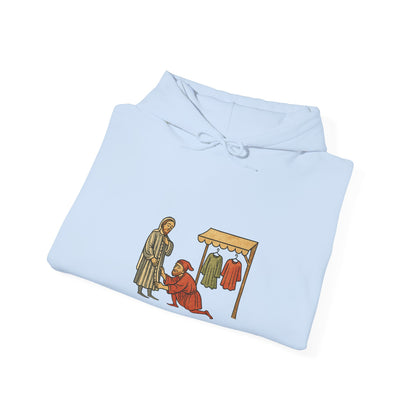 Tailor of Yore - Medieval Artistic Vintage Cartoon  Hoodie