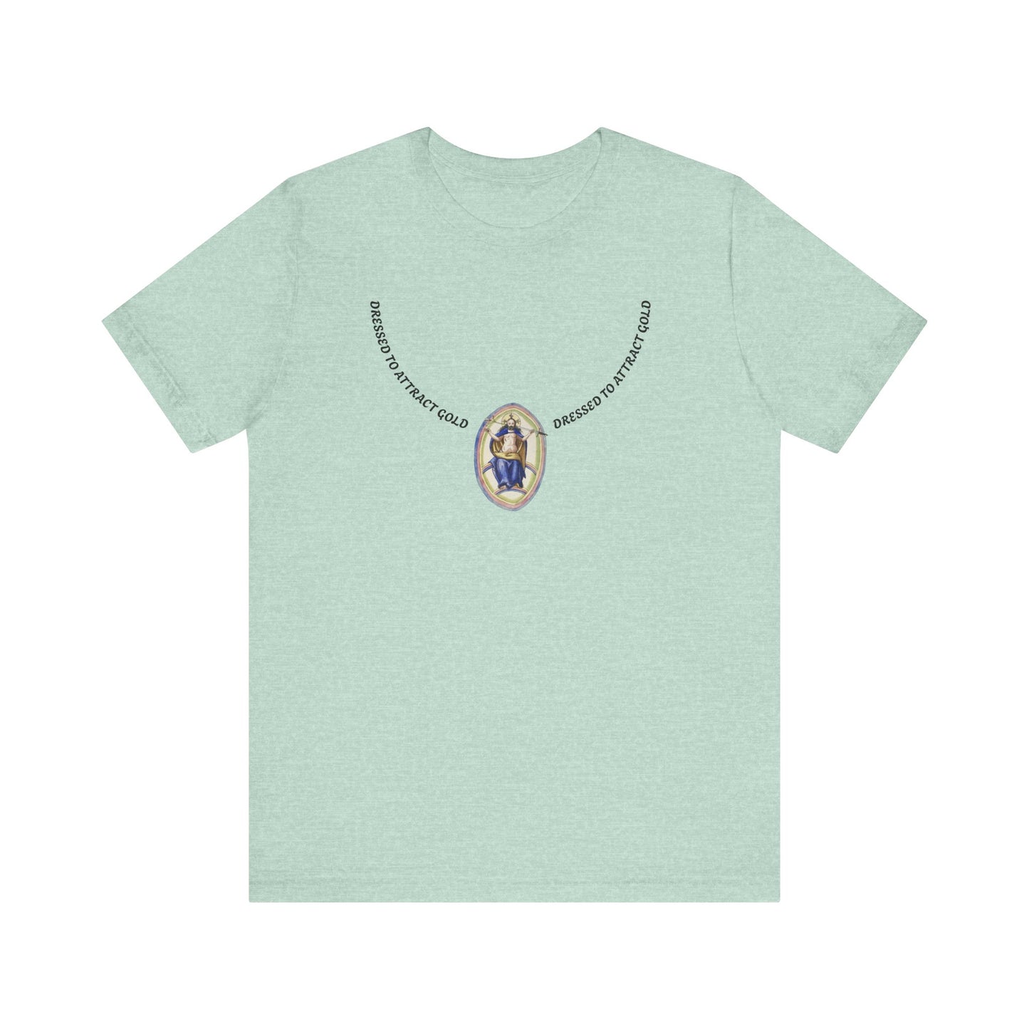 Dressed to attract gold , Alchemical Hermaphrodite Unisex T-shirt