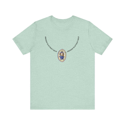 Dressed to attract gold , Alchemical Hermaphrodite Unisex T-shirt