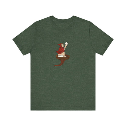 The Eggman Monk, 14th Century Medieval Manuscript T-shirt