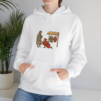 Tailor of Yore - Medieval Artistic Vintage Cartoon  Hoodie