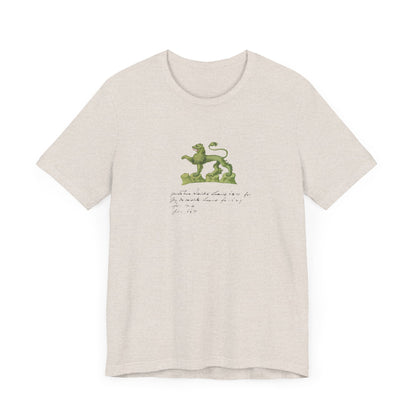 Holy Gold Alchemist Tee – Medieval Christian Alchemy Shirt
