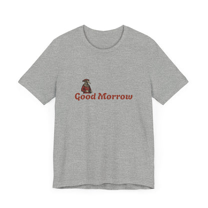 Hanseatic Art, Medieval Plague Doctor with Good Morrow Unisex Softstyle T-Shirt