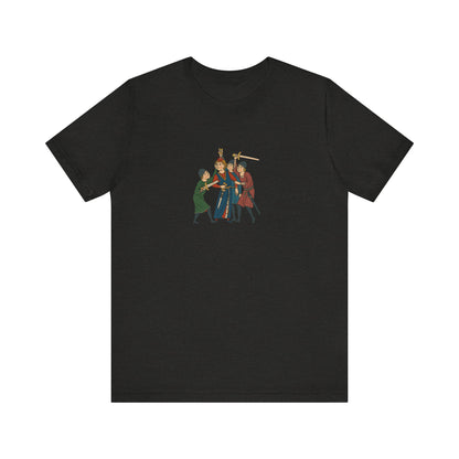 Reinmar von Brennenberg Tapestry, Codex Manesse, Medieval German Art Tee