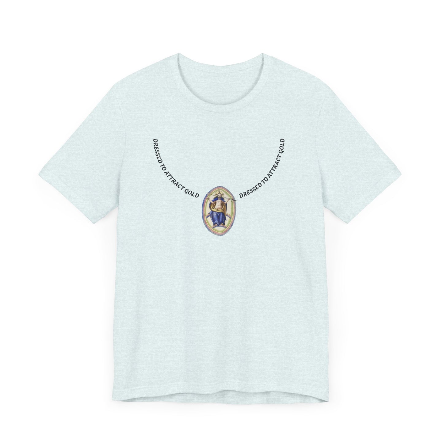Dressed to attract gold , Alchemical Hermaphrodite Unisex T-shirt