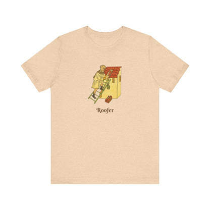 Medieval Career Series, The Roofer T-shirt