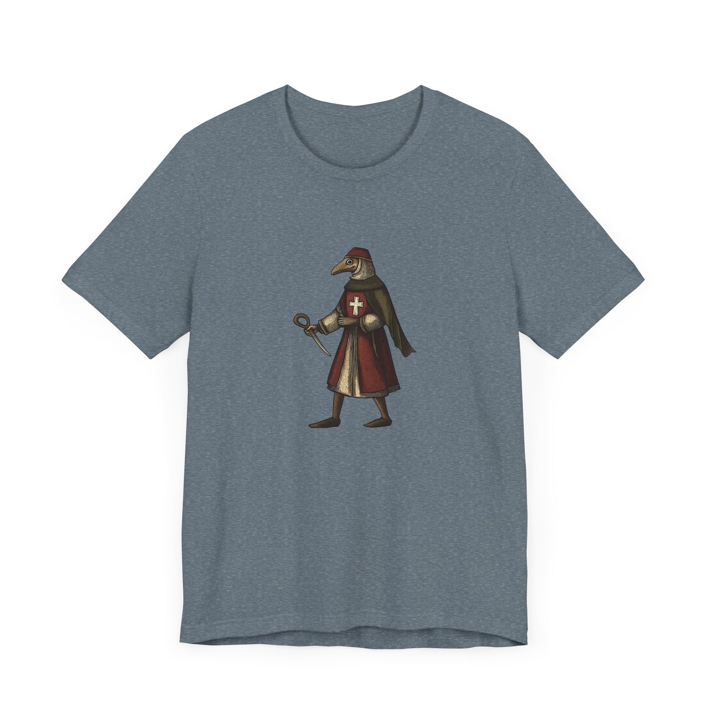 Hanseatic Art, Medieval Plague Doctor 2 Unisex Softstyle T-Shirt