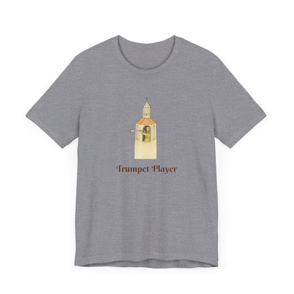 The Trumpet Player, Medieval Career Series, Peter the Bell Tower Herald T-shirt