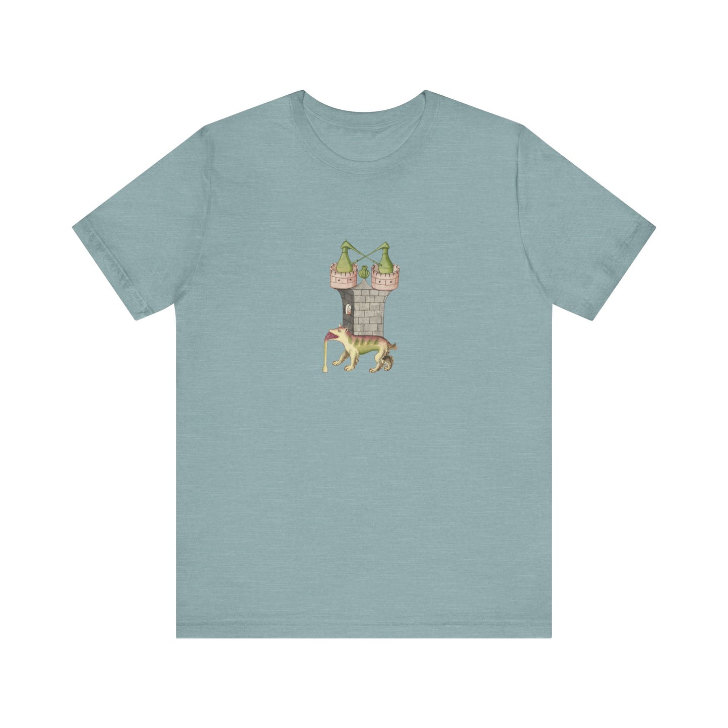 The Alchemical Tower & Vomiting Gold Dog Symbol Tee