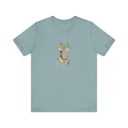 The Alchemical Tower & Vomiting Gold Dog Symbol Tee