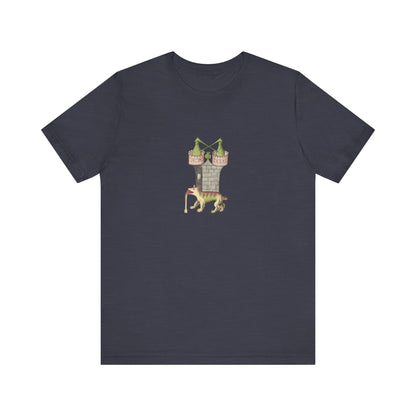 The Alchemical Tower & Vomiting Gold Dog Symbol Tee