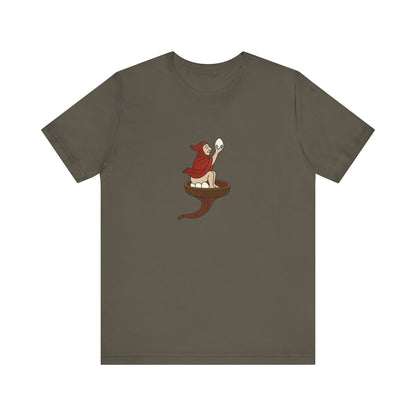 The Eggman Monk, 14th Century Medieval Manuscript T-shirt