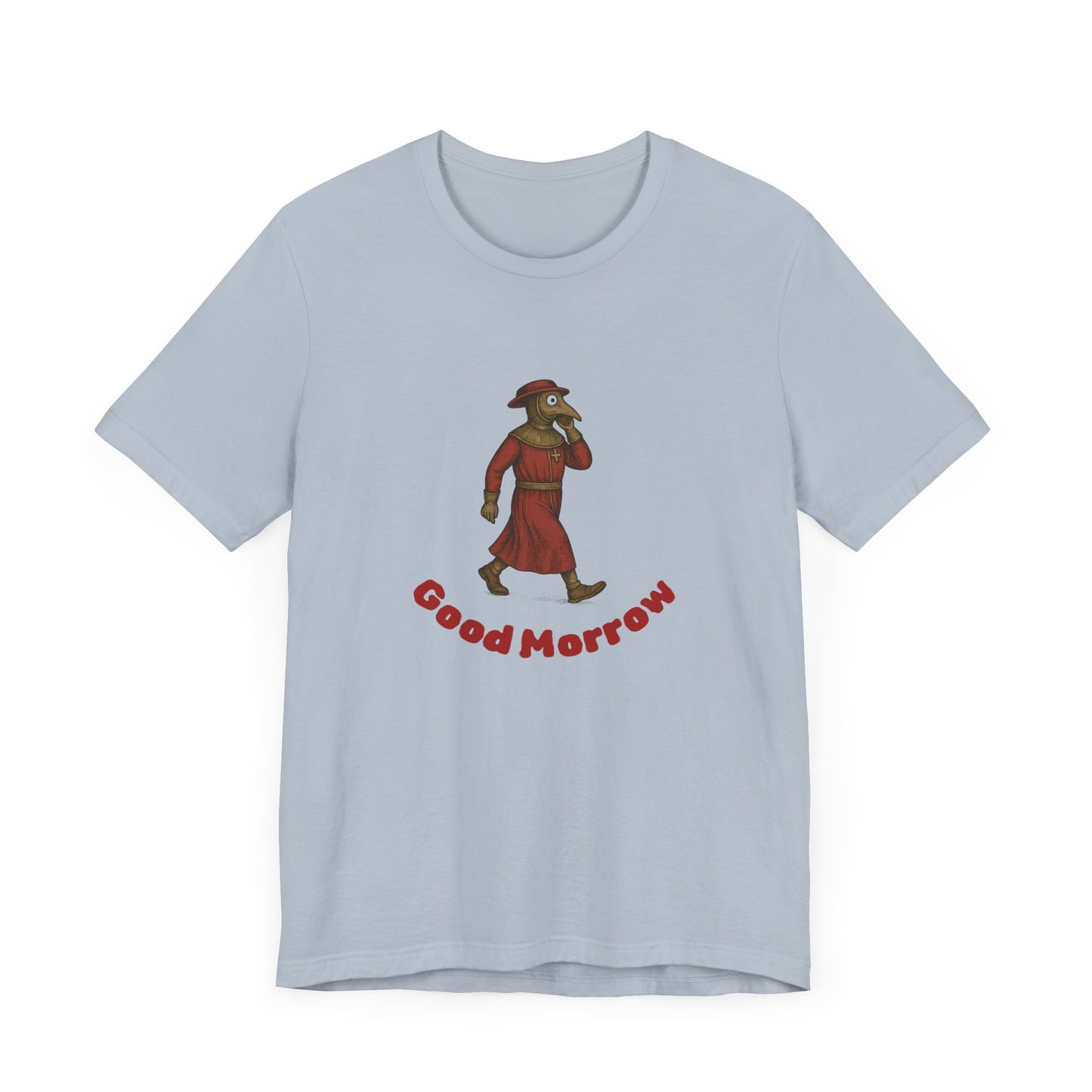 Hanseatic Art, Medieval Plague Doctor with Good Morrow Tee