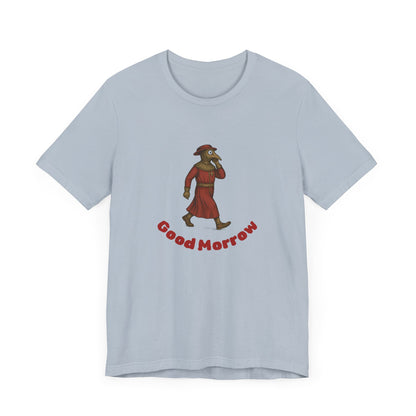 Hanseatic Art, Medieval Plague Doctor with Good Morrow Tee