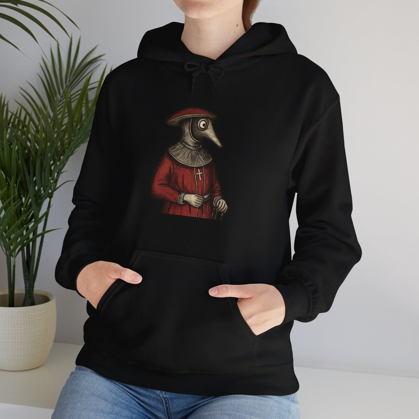 Hanseatic Art, Medieval Plague Doctor 2 Unisex Hoodie