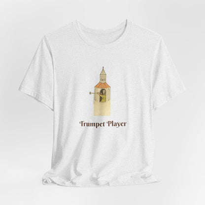 The Trumpet Player, Medieval Career Series, Peter the Bell Tower Herald T-shirt